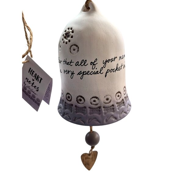 Taylor Creek Sympathy Bell Heart & Notes By Lori Siebert - Picture 7 of 13